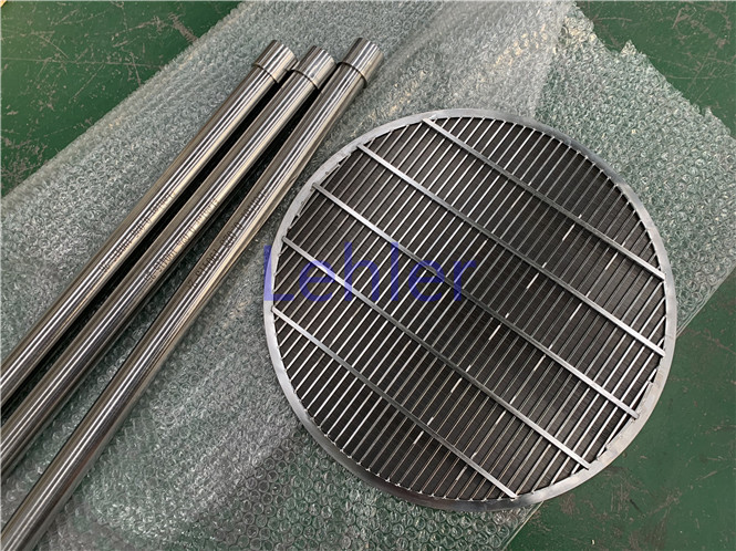 Beverage Filtration Wedge Wire Screens Plate 25 Micron Accurate Cut Size