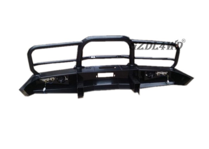 4x4 Pickup Grill Guards For Toyota Land Cruiser , FJ80 Car Steel Bumper Guard 1990-1998