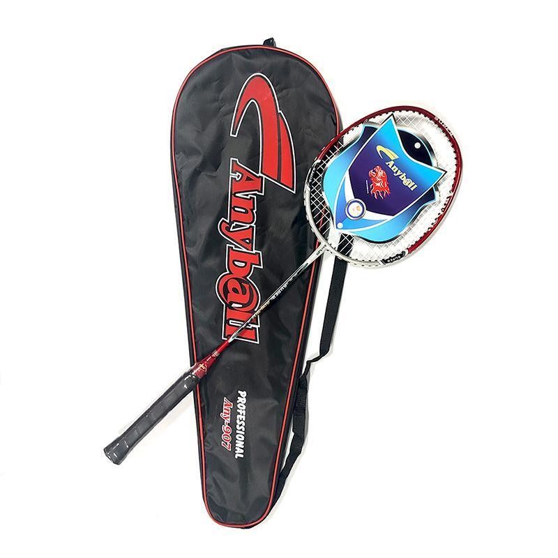  Anyball 907 Light Weight Aluminum Alloy Badminton Racket with Moderate Racket Hardness Manufactures