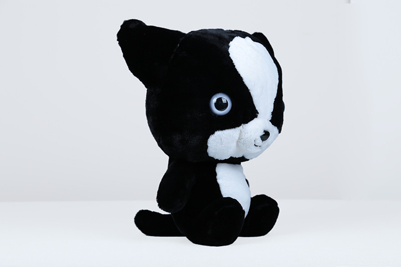 Cute Stuffed Plush Pet Toys 30CM Height PP Cotton Filling Doggy Design