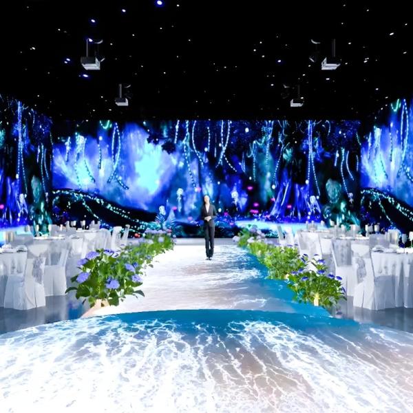 110V-250V Interactive 3d Hologram Projector Restaurant Immersive Dining