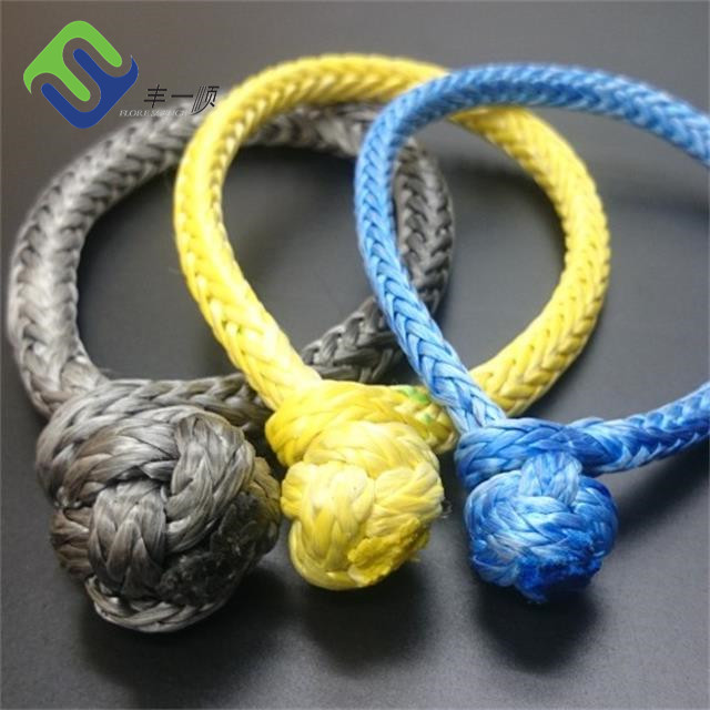 Ship Synthetic 12 Strand UHMWPE Rope For Marine Towing