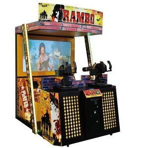 Adult Simulator Shooting Arcade Games Machines , New Rambo Stand Up Arcade