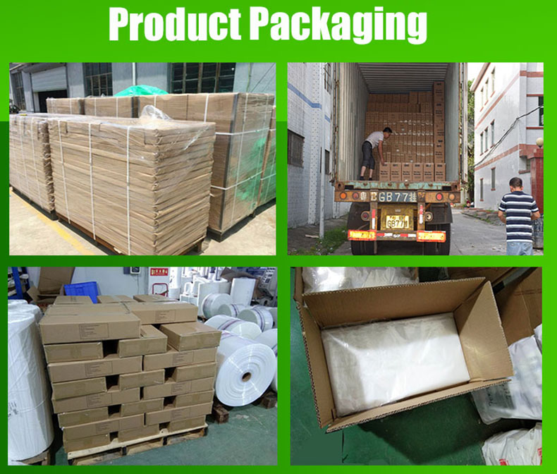 Transparent Custom Order Poly Mailer Plastic Mailing Bag for Product Shipping Packaging