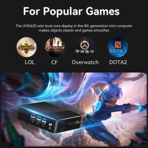 Intel Core I7 7500U Mini Computer With Windows 10 Linux And DDR3L RAM Up To 16GB