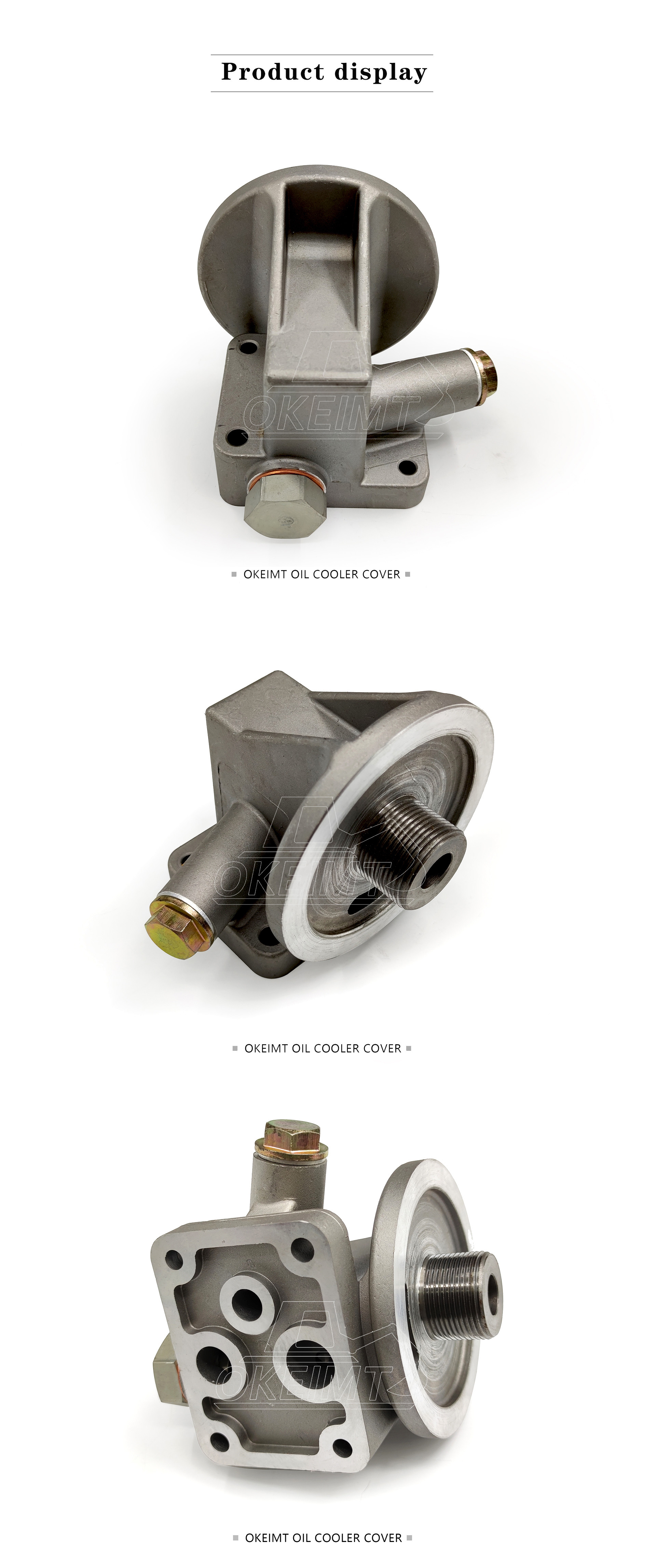 High Quality Brand New 65.05510-5020B Construction Machinery Oil Filter Head DH300 D1146 DE08 Engine