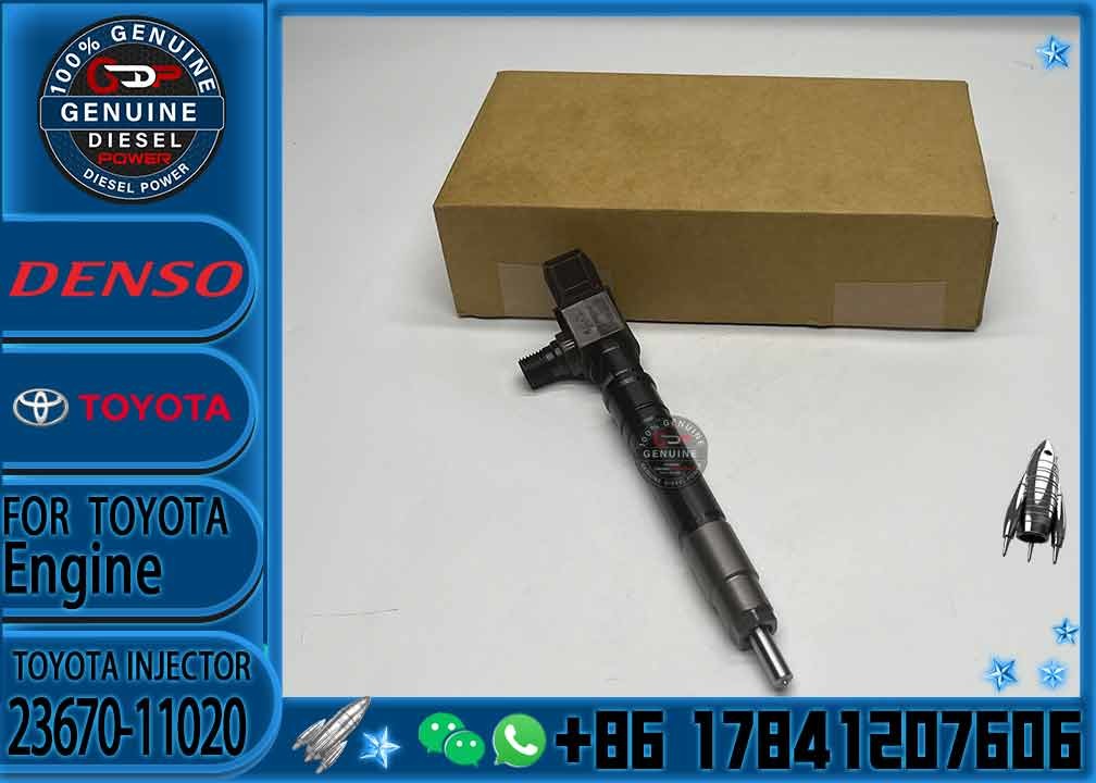 Genuine New Common Rail Injector 295700-0560 23670-0E020 23670-09430 23670-11020 23670-19025 For Toyota