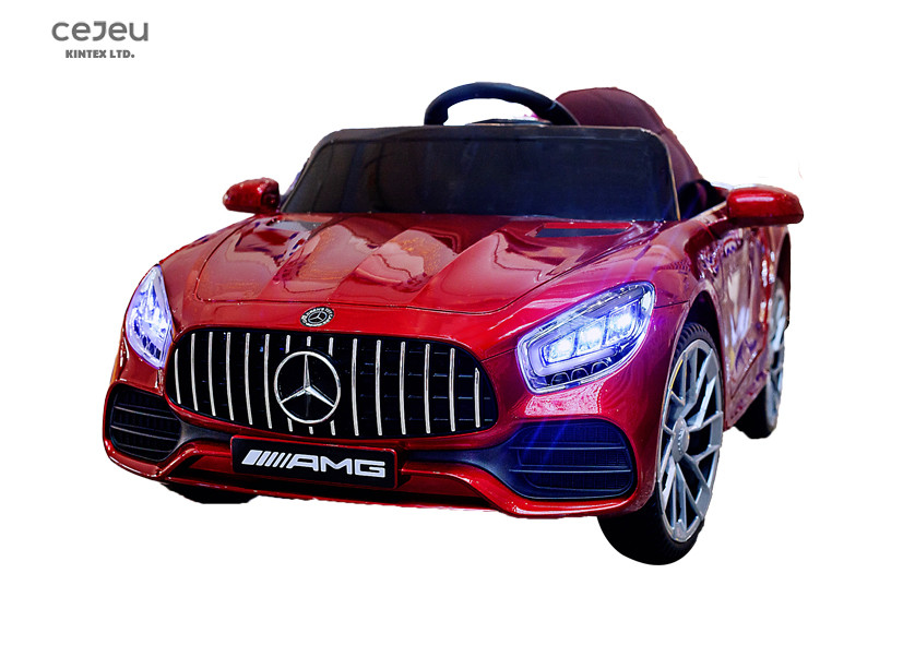 Kids 6V4AH Remote Control Electric Car With LED Lights And Music
