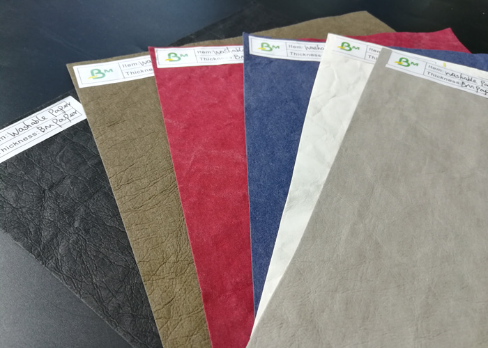 0.55 / 0.7 / 0.8mm Color Printed Anti - Water Fabric Craft Paper For Bags And Crafts
