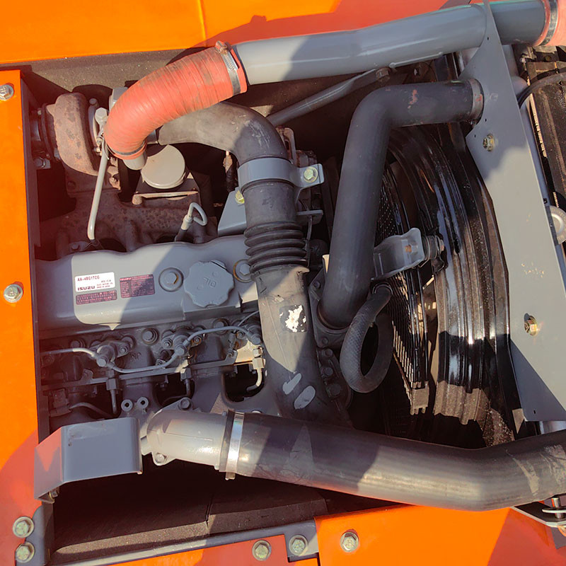 ZX120-7 Old Hitachi Mini Excavator 66KW Rated Power 0.52m3 Bucket