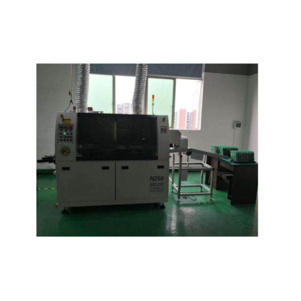 Experience Smooth Soldering N250 Wave Soldering Machine Preheating Power 220V