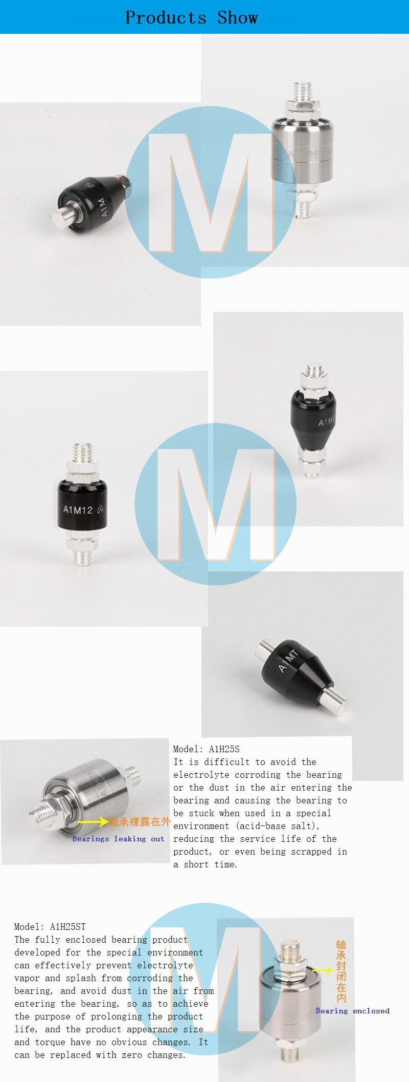 Chinese Conductive Connector 10A Low Resistance Rotary Connector Liquid Mercury Slip Ring
