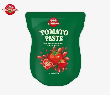 Wholesale Stand-Up Sachet Tomato Paste, In 56g Sizes Offers A Pure Product