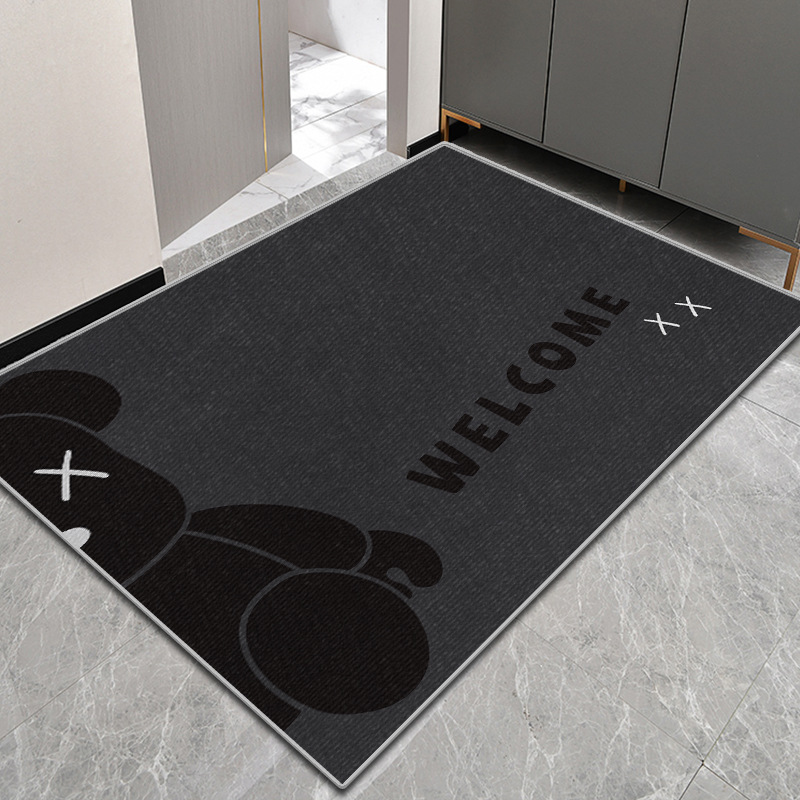 2024 Mat Luxury Logo Personalized Door Mat with Cushioned Design and Customized Color