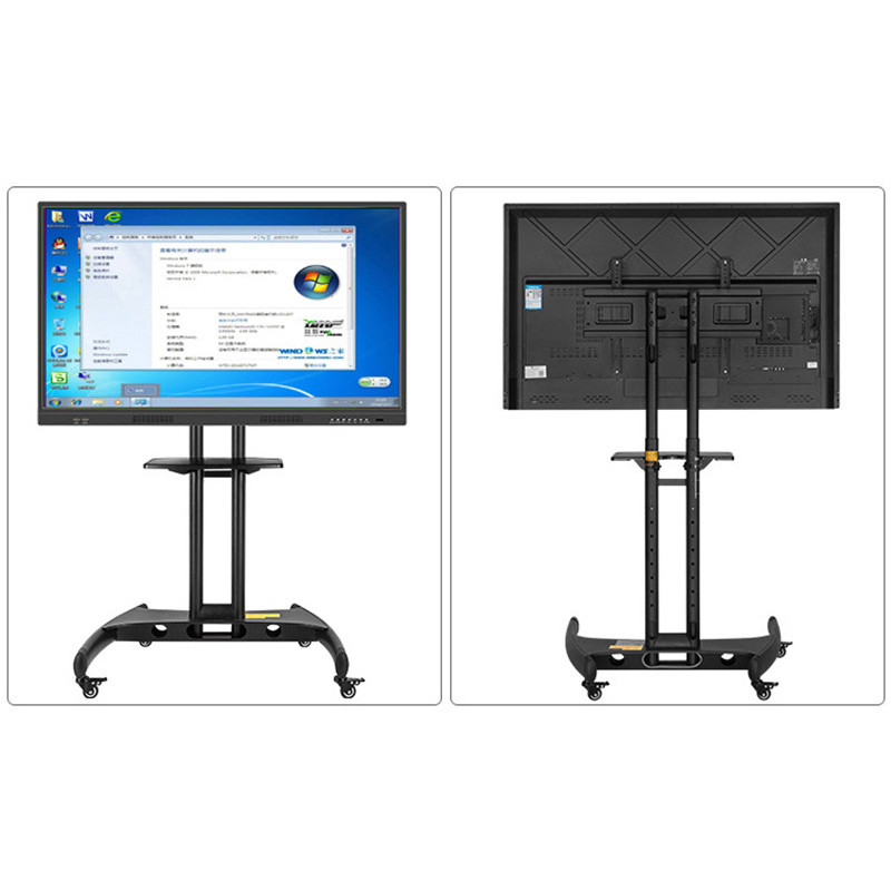 Finger Digital Whiteboard Touch Screen 65 Inch Interactive Teaching Board With Projector