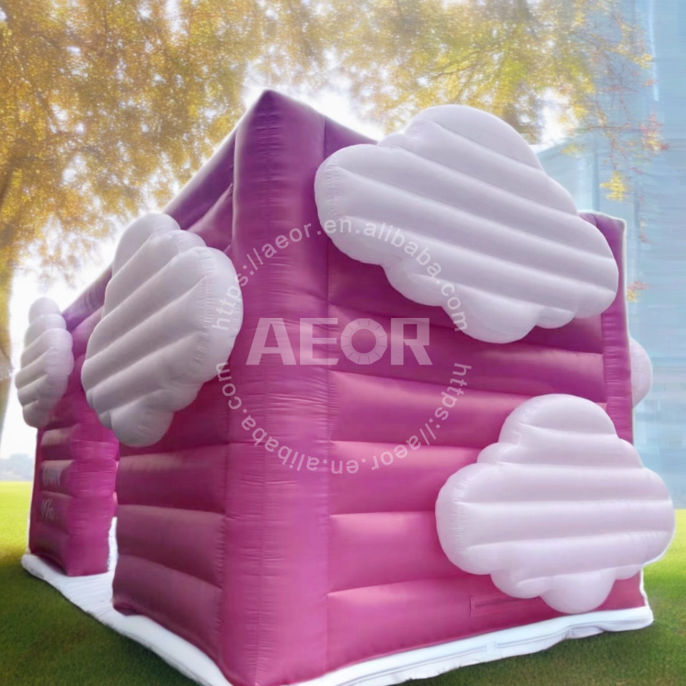 Outdoor Event Inflatable Cube Tent Large Portable Inflatable Nightclub