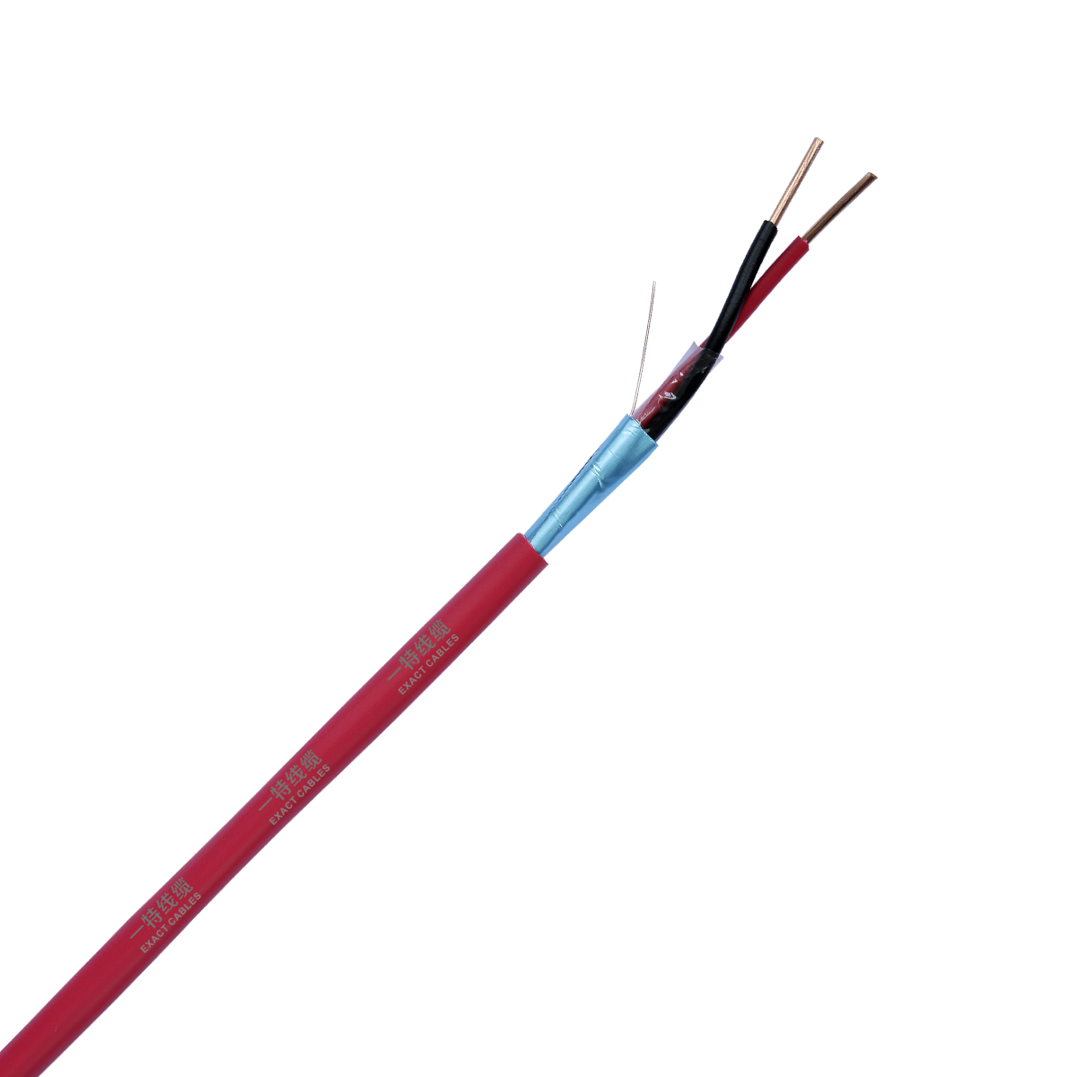 PH30 PH120 1424 ExactCables Direct Sale 2x1.5mm2 Shielded Stranded Fire Alarm Cable