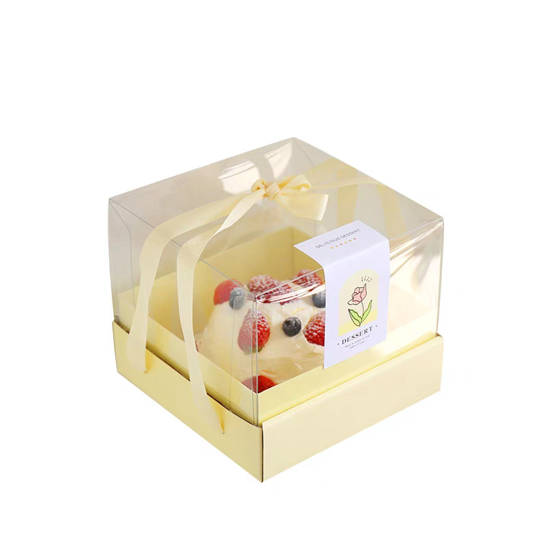 Pantone Offset Printing Cake Packaging Boxes Customizable And Packaging