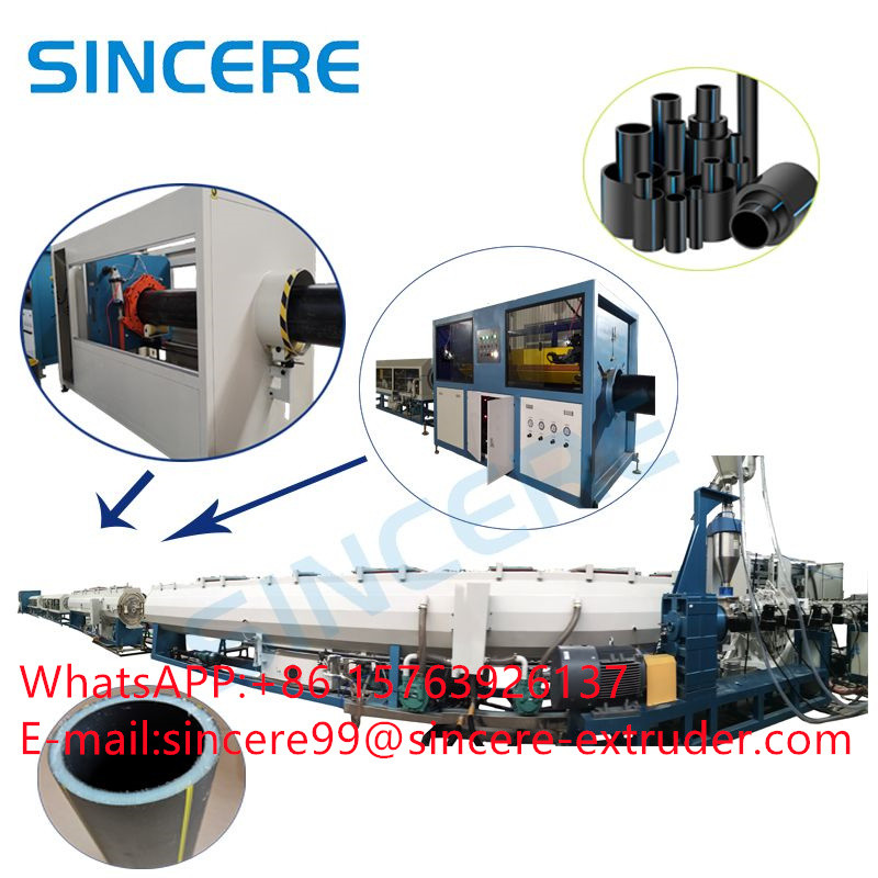 Plastic HDPE MPP PP PE Pipe Production Line