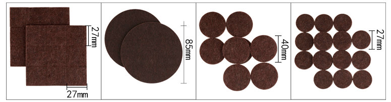 Furniture Felt Pads No Slip
