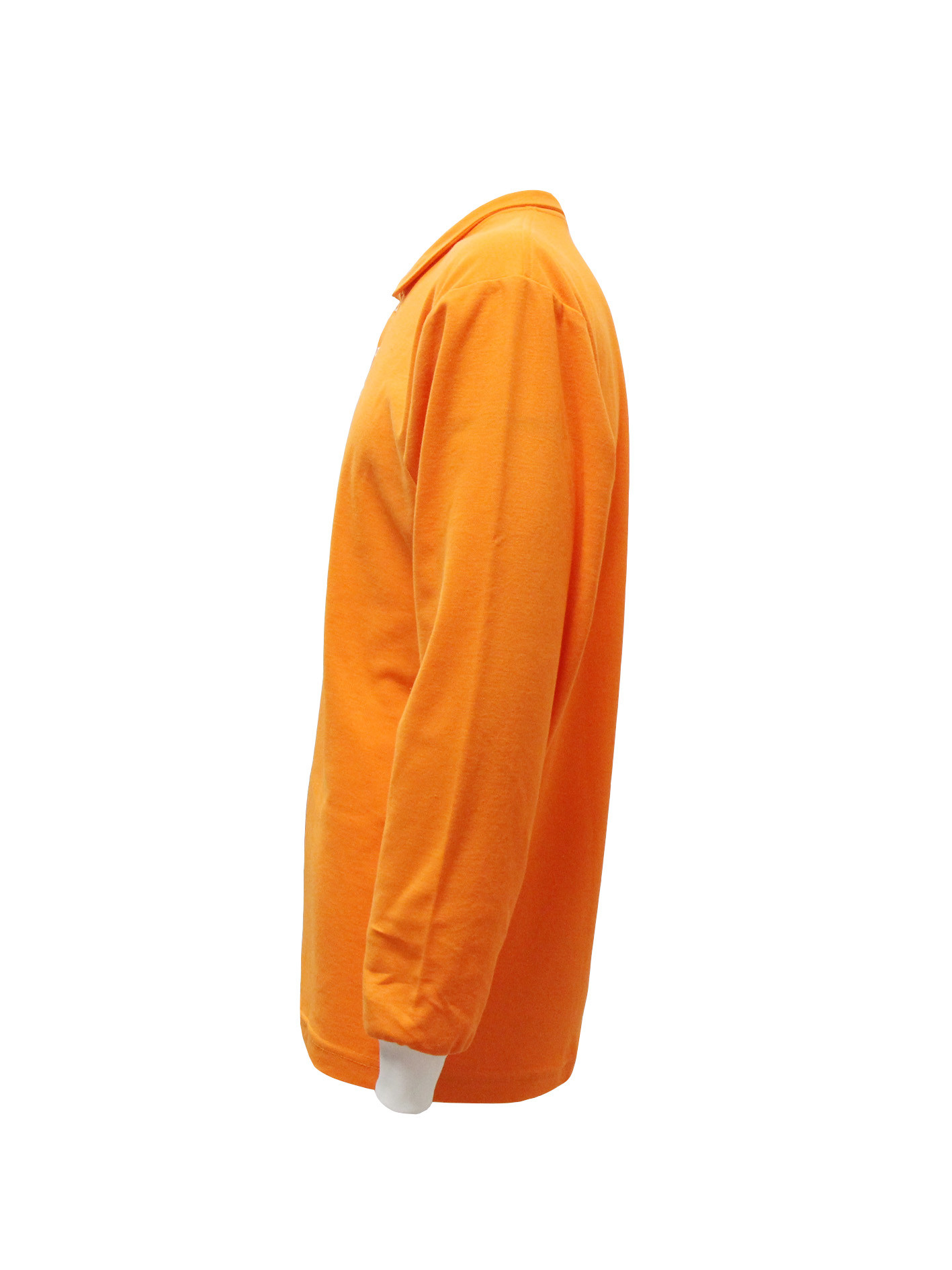 180GSM Orange Long Sleeve T-SHIRT & POLO 100% Polyester