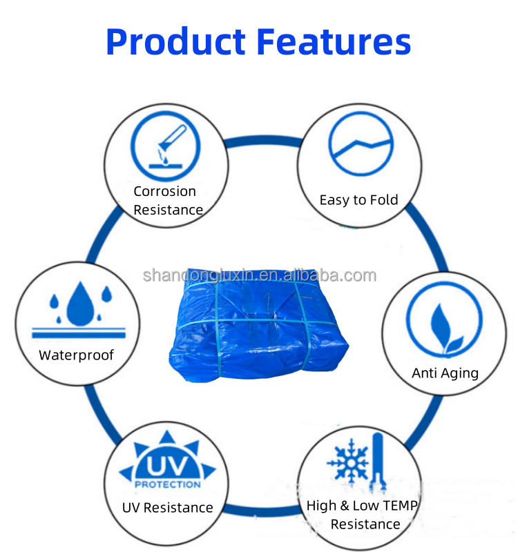 Polyethylene Woven Stripe Style Prefabricated Tent For Rainproof And Moisture Proof