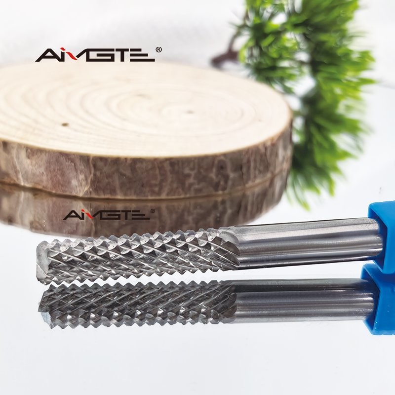4mm 6mm Carbide End Mills for PCB - Corn Tooth Tungsten Steel Engraving Cutters for Circuit Board Machining