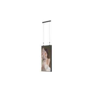 High Brightness Hanging Shop Advertising Display , Window Display Screens OEM