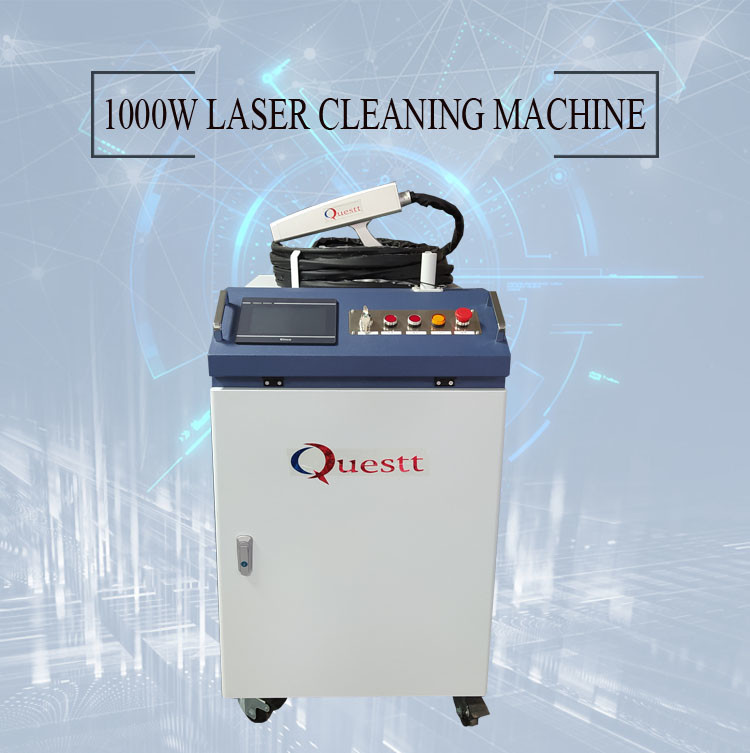 2000W 1000W Raycus JPT IPG Max Fiber Laser Cleaning Machine For Rust Removal