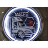 Buy cheap 15 Inch CUL Neon Light Clocks Wall AC110V Glass Tubing from wholesalers