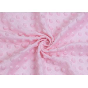 Super Soft Dot Minky Plush Fabric 150CM For Blankets
