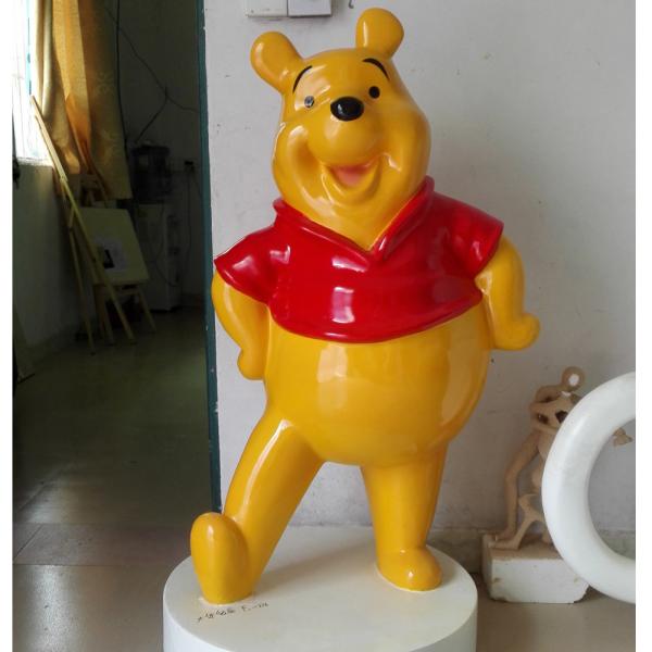 life size Vinnie Bear or other Disney character fiberglass statue for exhibition