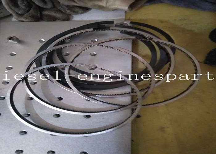 6L Cummins Piston Rings Phosphide Black With Gray Liner Piston Ring