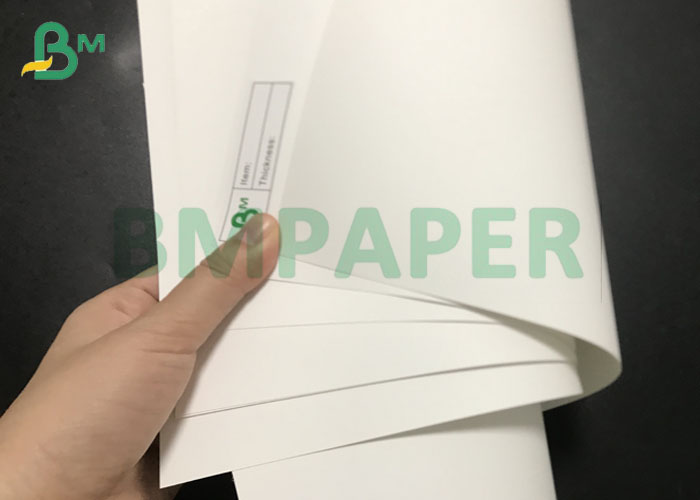 Decomposable 100um To 200um White Caco3 Based Stone Printing Paper Sheets 