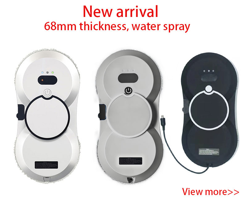 High Building Electric Automatic Glass Cleaner Robot with 500mAh Battery Capacity