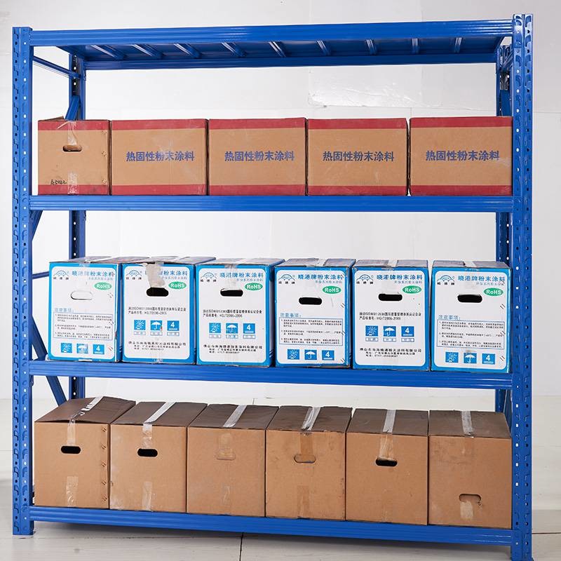 ODM Medium Duty Pallet Racking 50mm Metal Storage Shelf Assembly CE