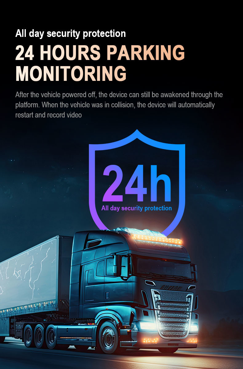 AI Dashcams ADAS DSM SOS GPS Advanced Driving Assistance Security System
