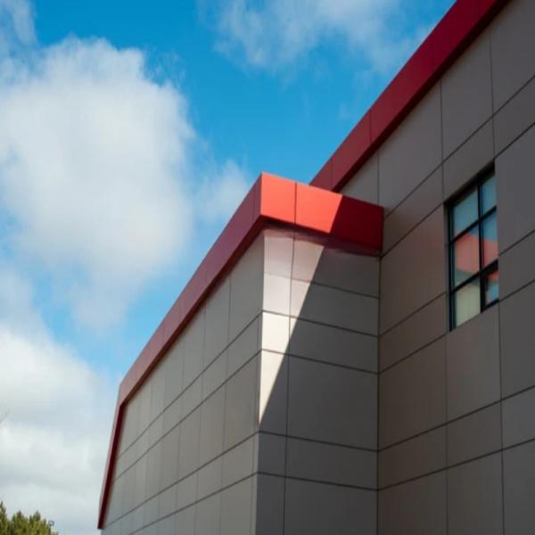 Aluminum Metal Cladding Flexural Strength ≥100Mpa Impact Resistance ≥2.0J