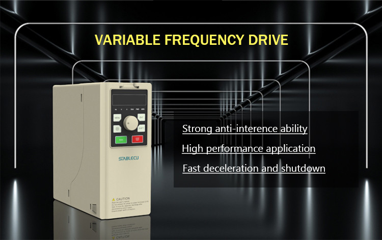 AC To AC Variable Frequency Inverter , 0.75KW 3 Phase Variable Frequency Drive
