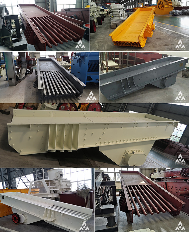 100 Tons Per Hour Feeding Equipment Conveyor Mining Feeder Hopper Grizzly Vibrating Feeder For Crussher