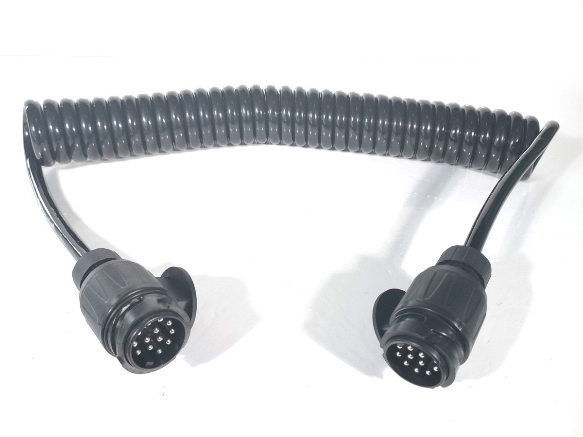 12V Trailer Cable 7 Pole N Type To 13 Pole Trailer Light Connector Wiring