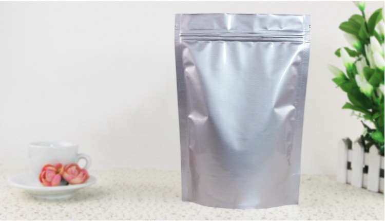 Smoothing Printed Aluminum Foil Whey Protein Powder Packaigng Pouch With Zipper