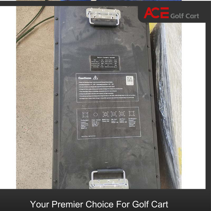 Electric Golf Cart Lithium Battery 48v 2000-5000 Cycle Life And Solar System