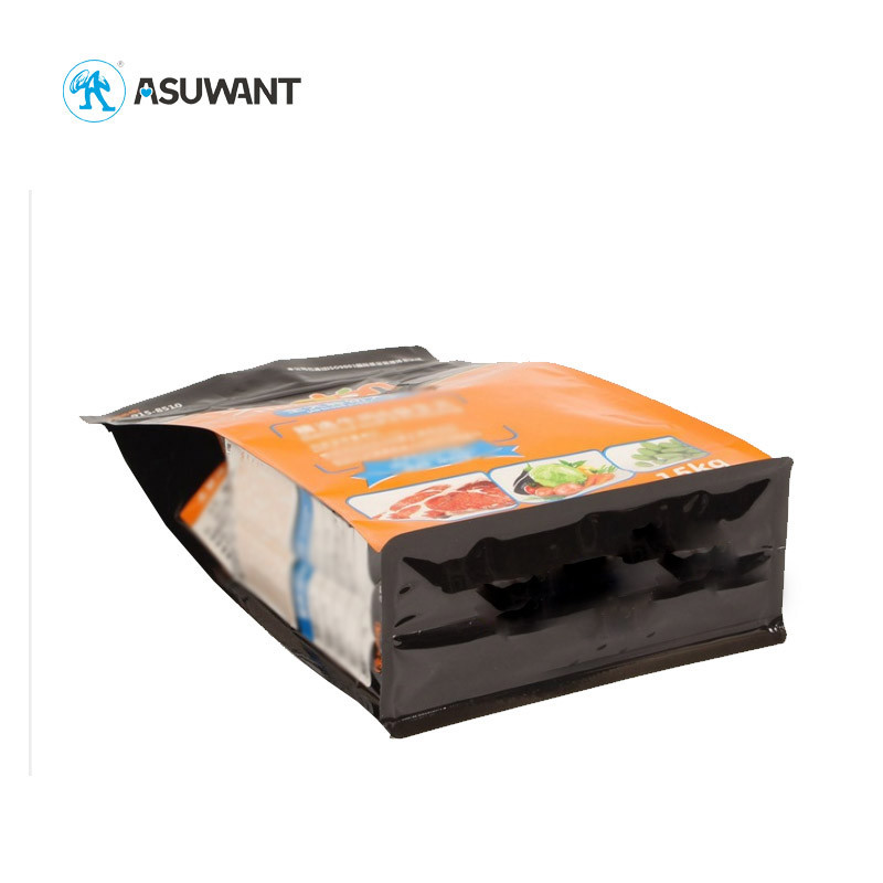 Gravure printing Zip Closure VMPET Dog Food Packaging Bag