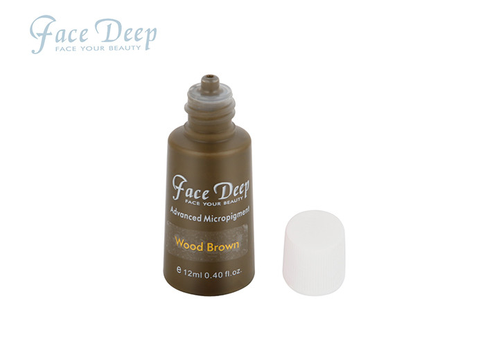 Face Deep 33 Colors Eyebrow Micro Tattoo Ink Microblading Semi Permanent Makeup Pigment Wood Brown