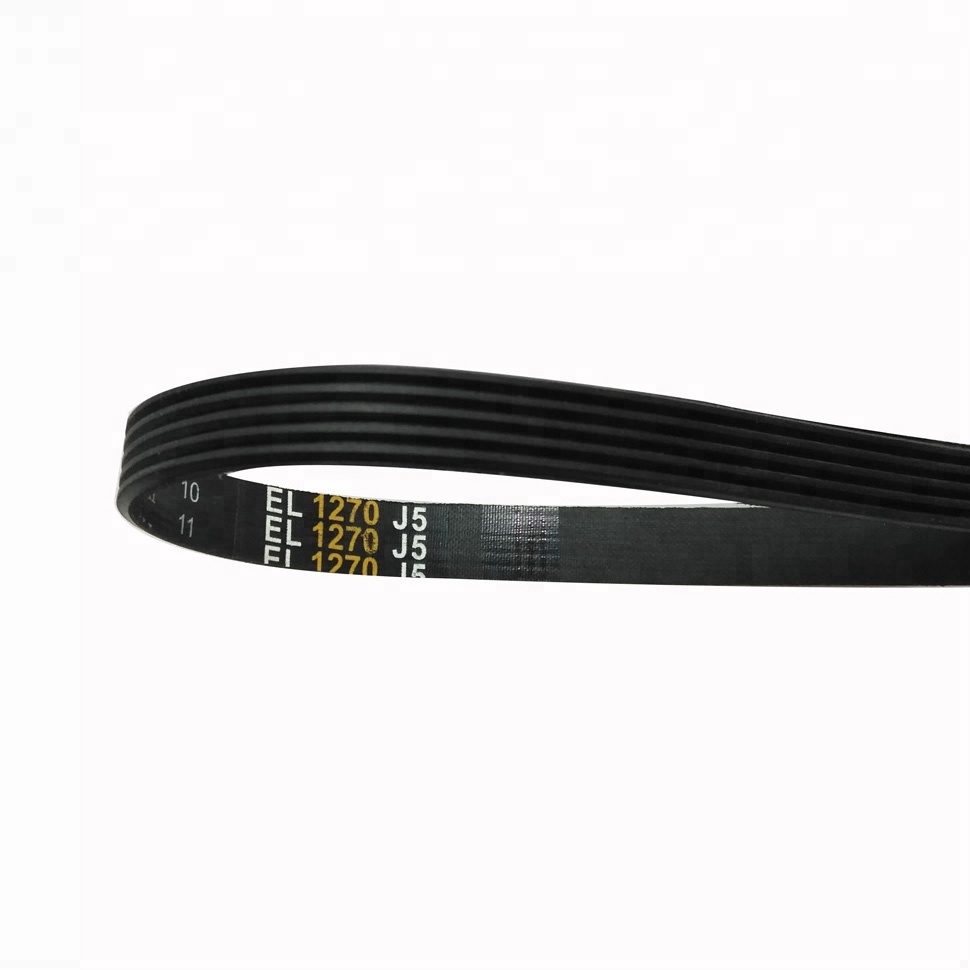 Ribbed 2PJ 3PJ 4PJ 5PJ V Belt with CR Bottom Rubber Material
