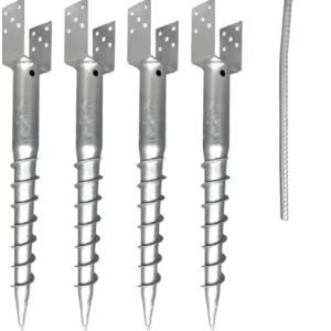 China Manufacturers Direct Selling Hot Dipped Galvanized Earth Screw Ground Helical Screw Pile For Solar Mount on sale