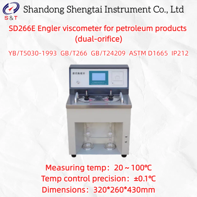  Dual Pore Engler Viscometer for Petroleum Products K20=(51±1)s Manufactures