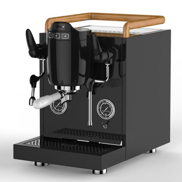 Electric Commercial Coffee Cappuccino Machine 550ml Latte Flow Meter Setting