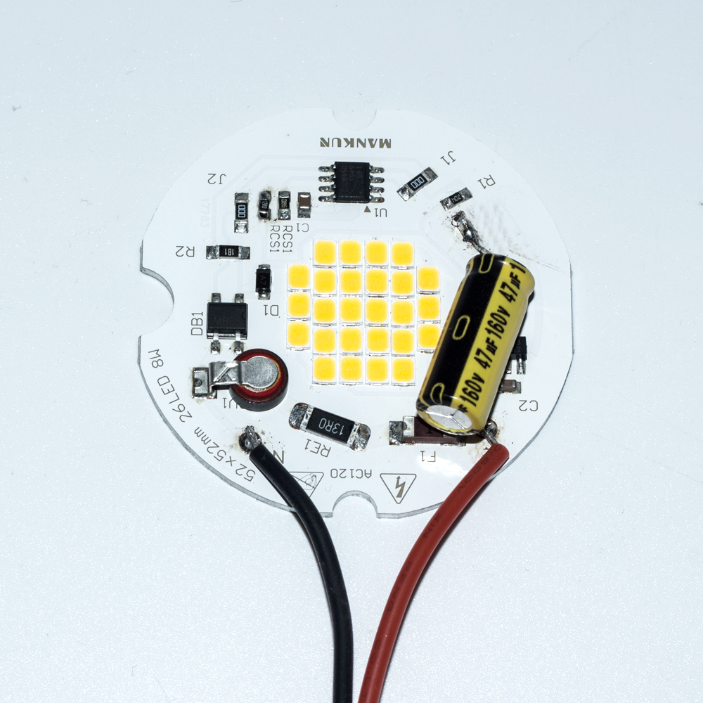 High Frequency DOB AC120V LED Module SMD 2835 For Downlight